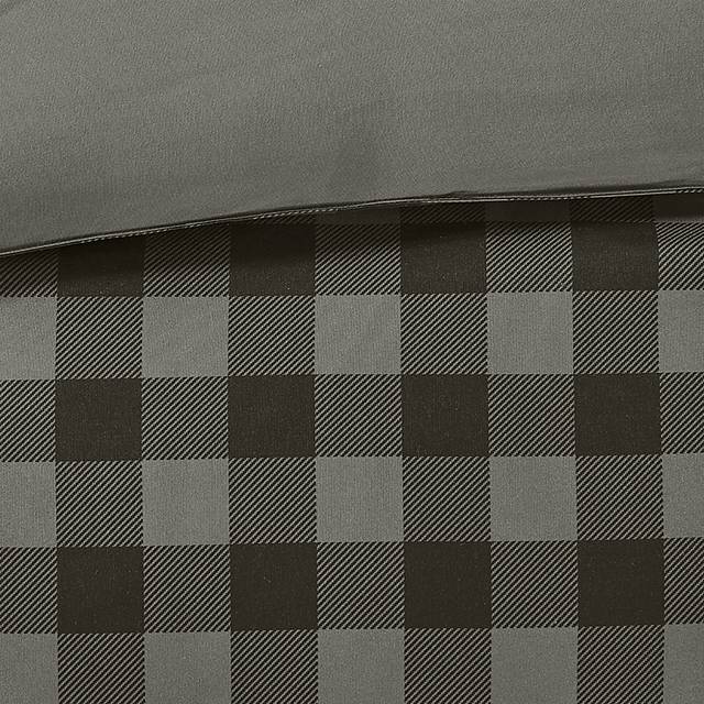 Kids Classic Checks Gray 2 Pc Twin XL Comforter Set - Thumbnail - Image 5
