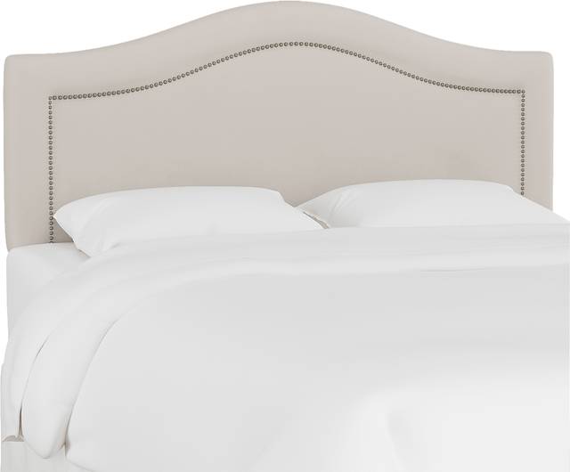 Kids Classical Notes Platinum Full Upholstered Headboard - Thumbnail - Image 2