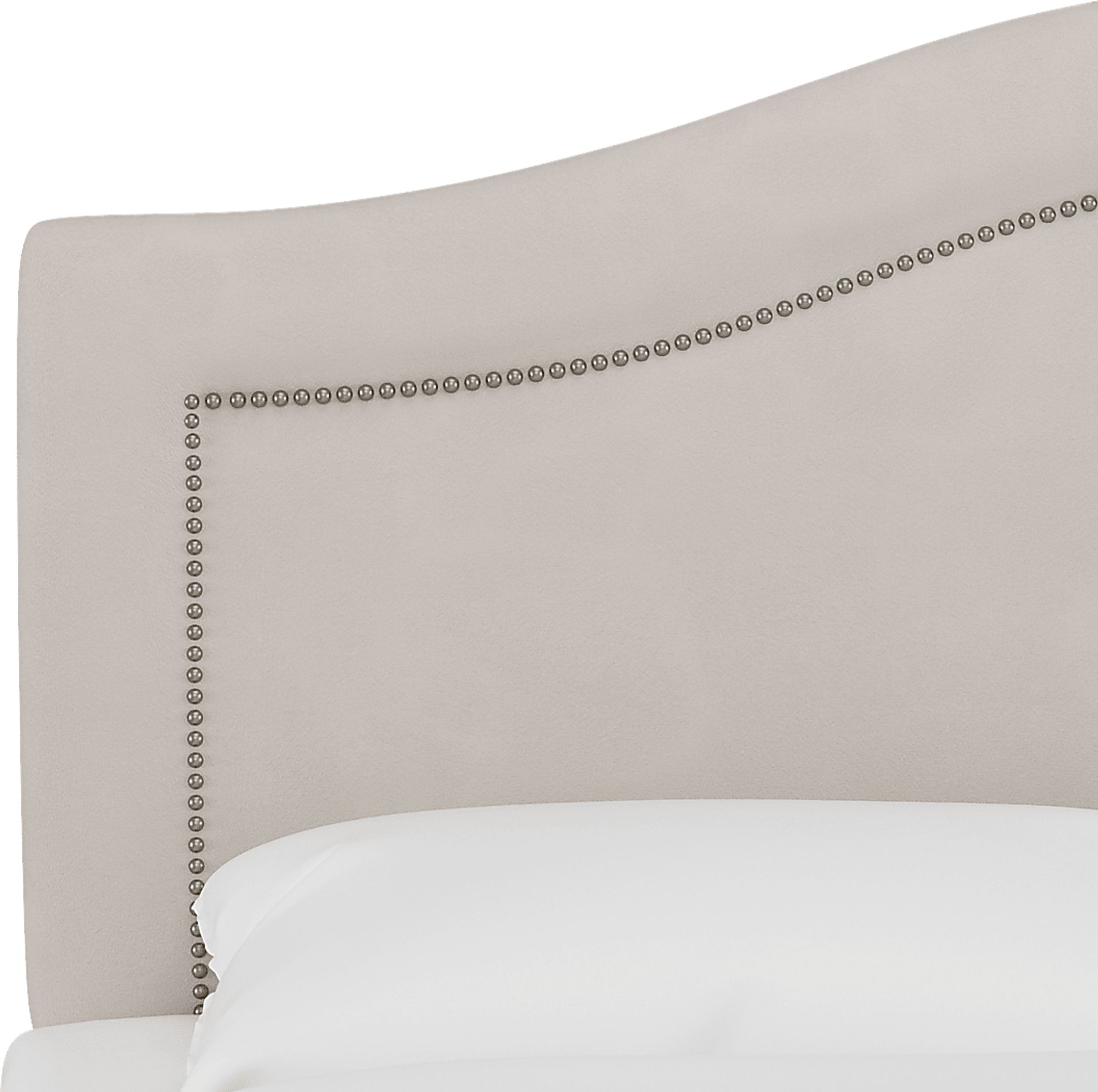 Kids Classical Notes Platinum Upholstered Twin Bed - Image 4