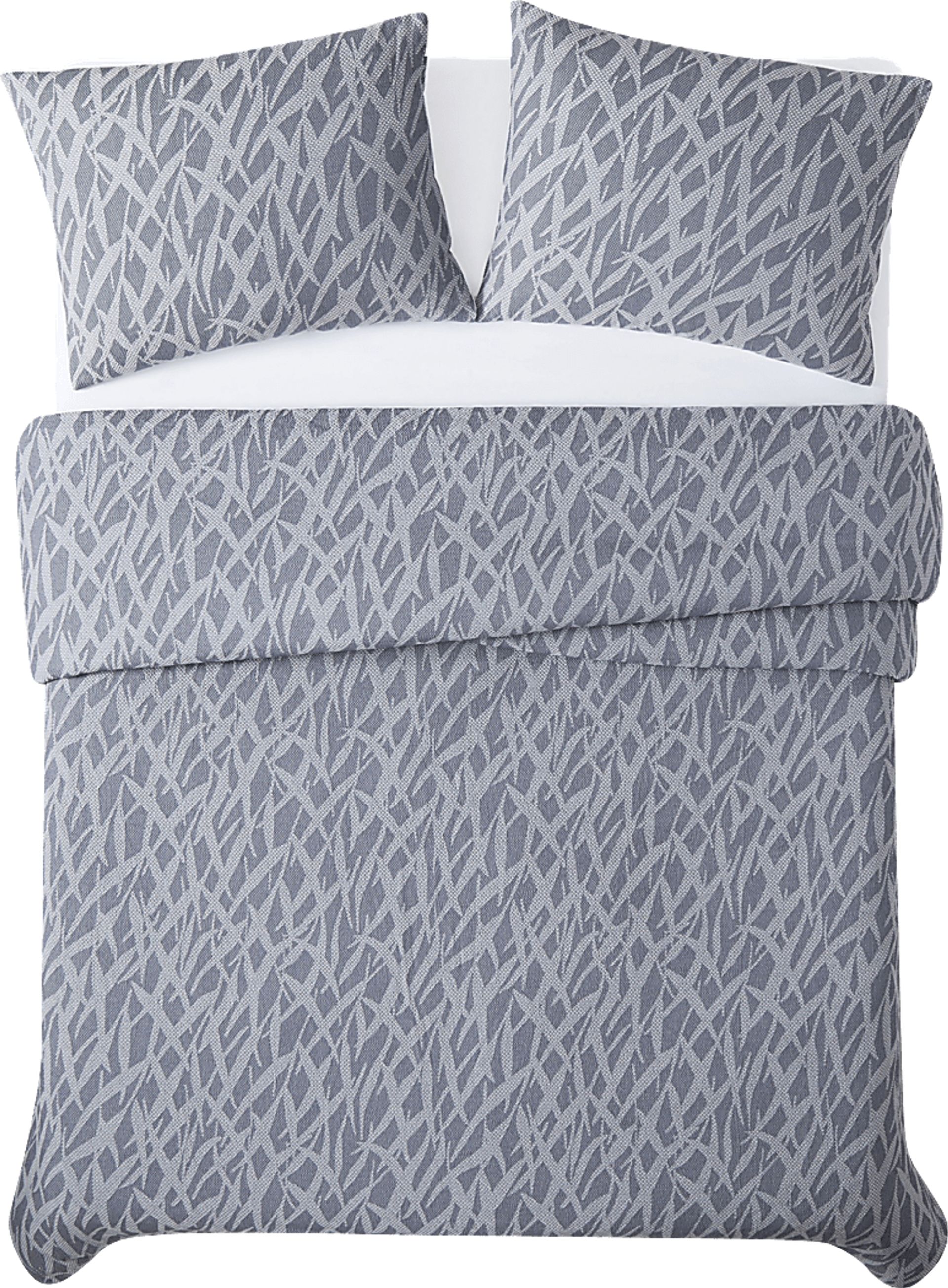Kids Classy Scribbles Blue 2 Pc Twin XL Comforter Set - Image 4