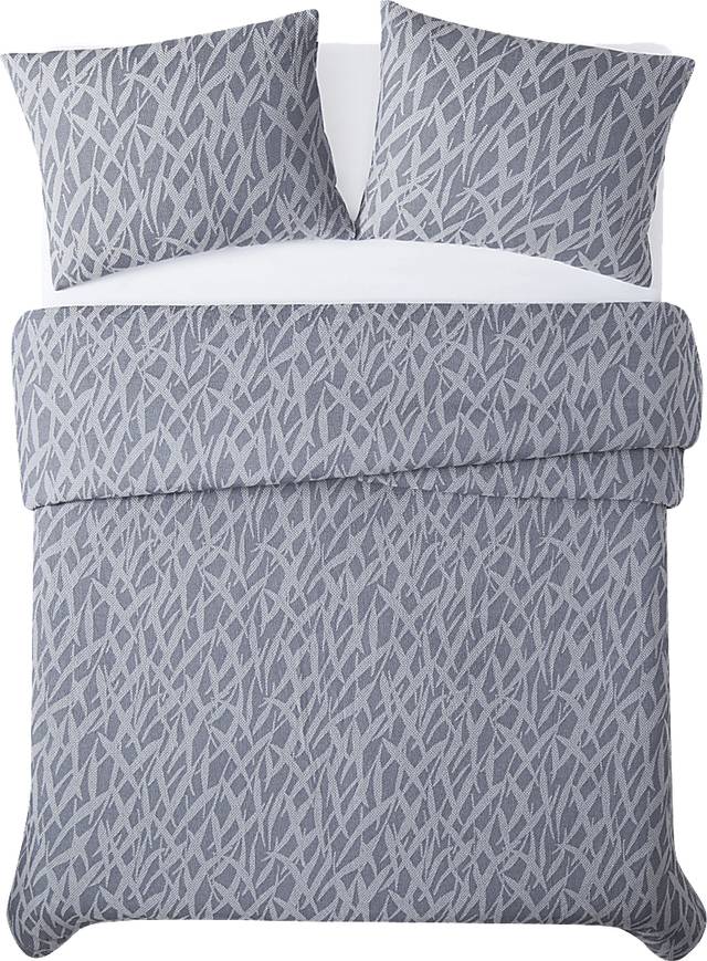 Kids Classy Scribbles Blue 3 Pc Full/Queen Comforter Set - Thumbnail - Image 4
