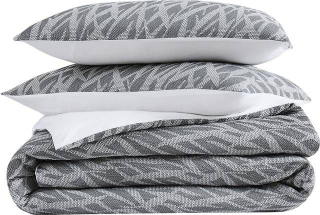 Kids Classy Scribbles Gray 2 Pc Twin XL Comforter Set - Thumbnail - Image 2