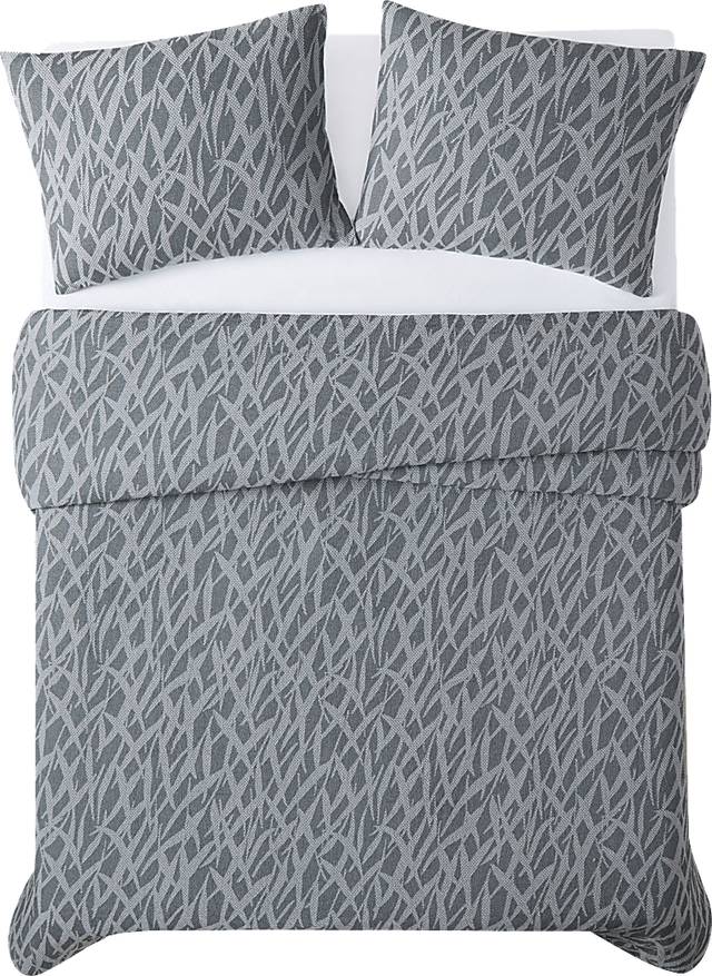 Kids Classy Scribbles Gray 2 Pc Twin XL Comforter Set - Thumbnail - Image 4