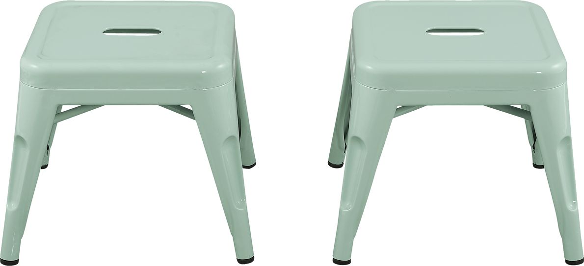 Kids Cleome Mint Chair, Set of 2