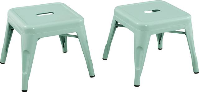 Kids Cleome Mint Chair, Set of 2 - Thumbnail - Image 1