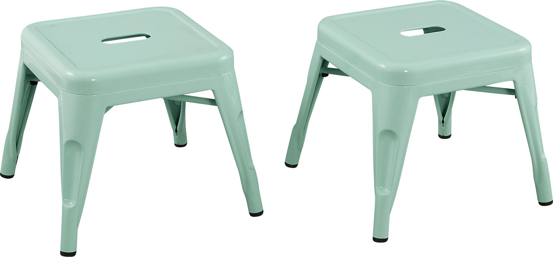 Kids Cleome Mint Chair, Set of 2 - Image 1