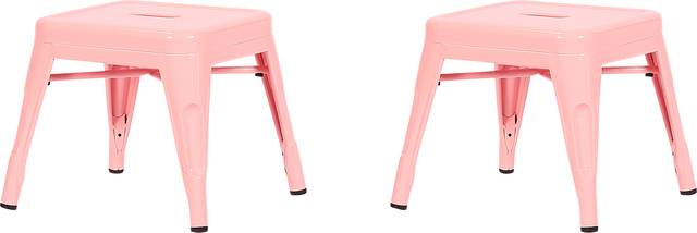 Kids Cleome Pink Chair, Set of 2 - Thumbnail - Image 1
