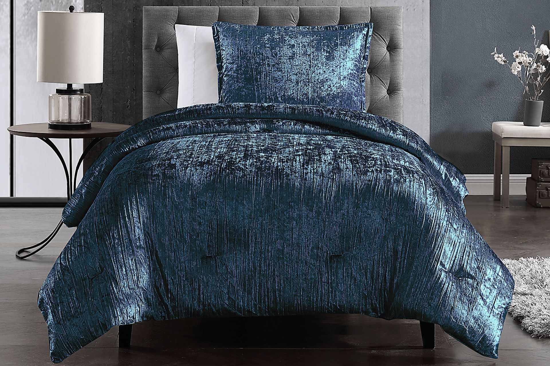 Kids Cliffland Blue Twin Comforter Set - Image 1