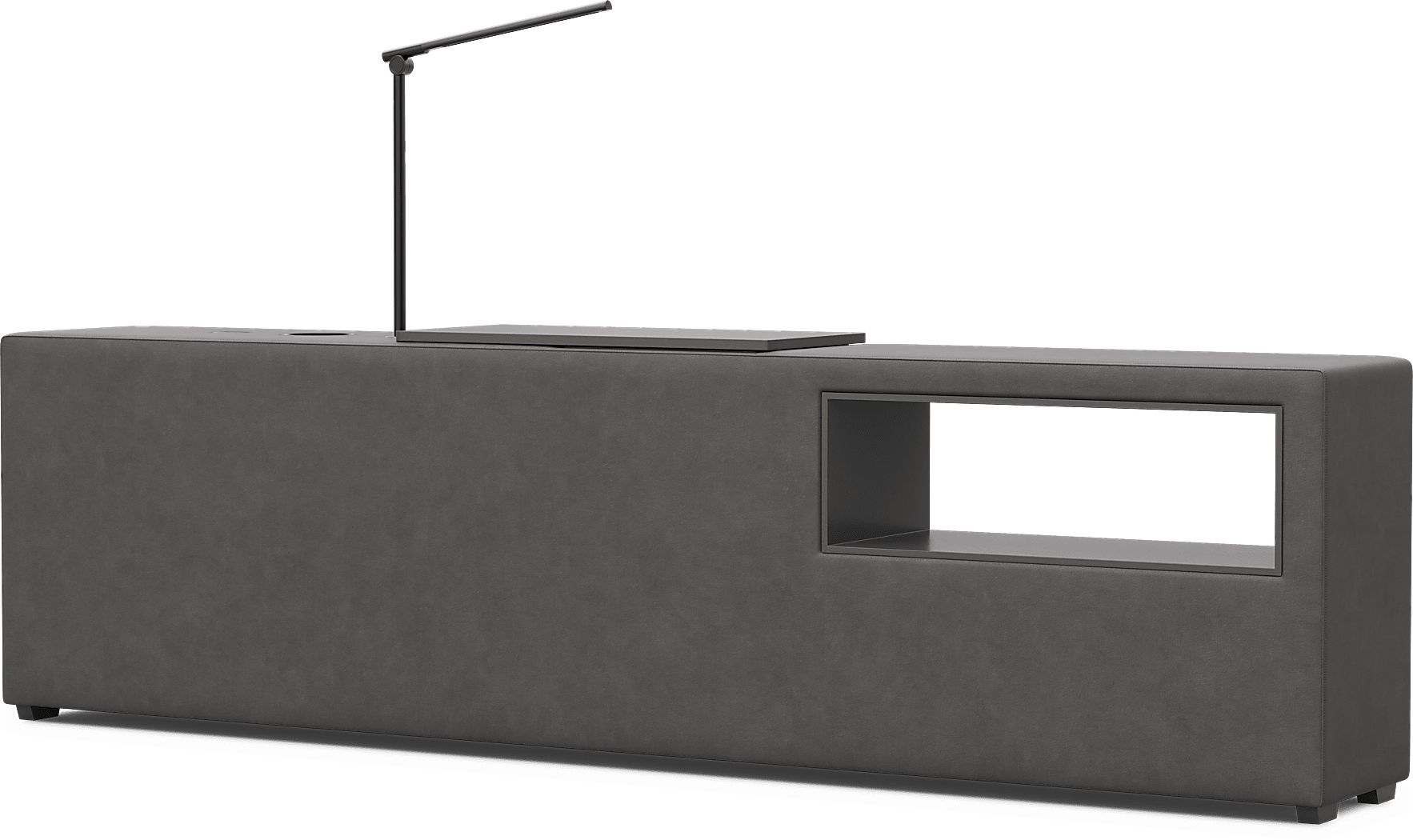 Kids Cloud9 Charcoal Bookcase