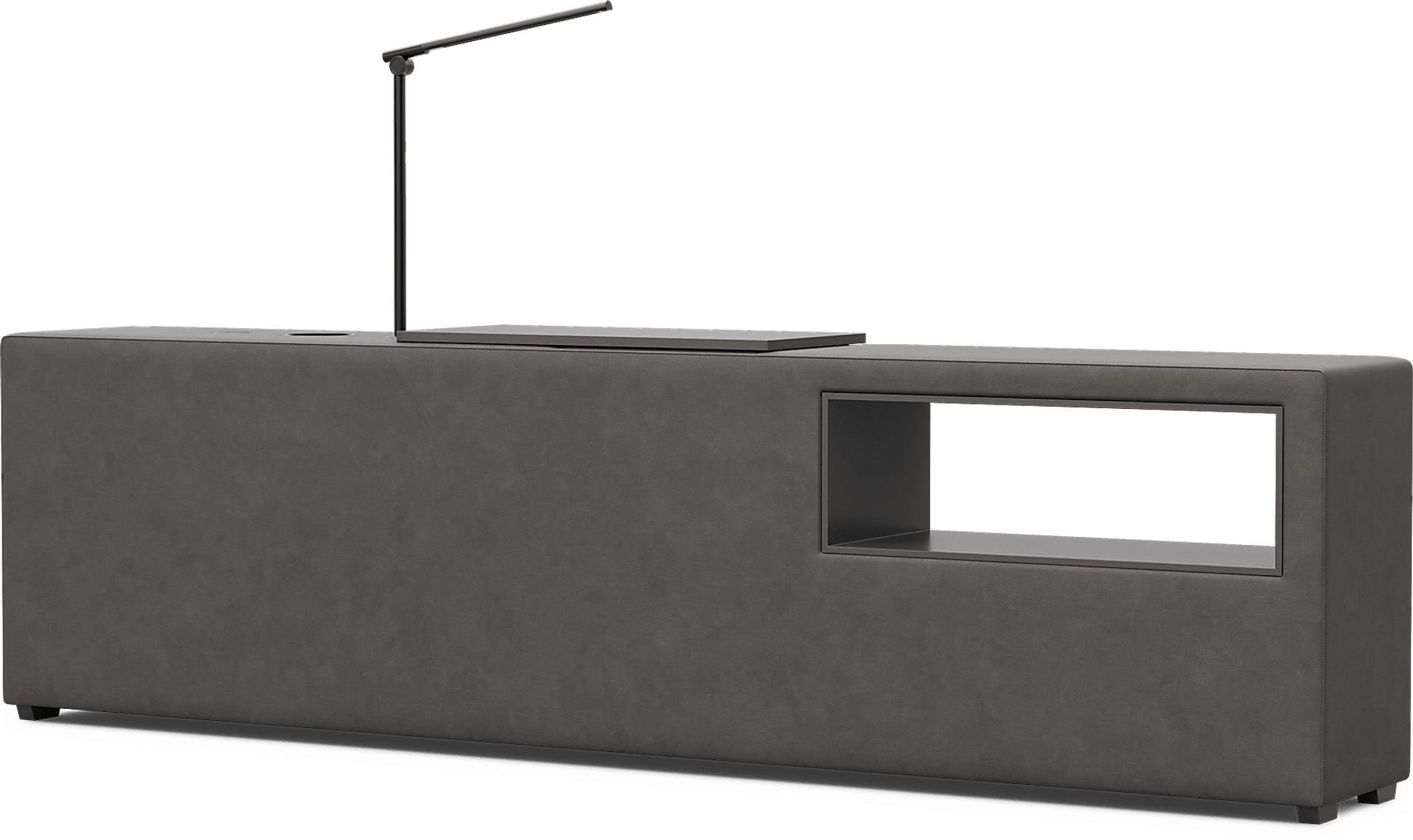 Kids Cloud9 Charcoal Bookcase - Image 1