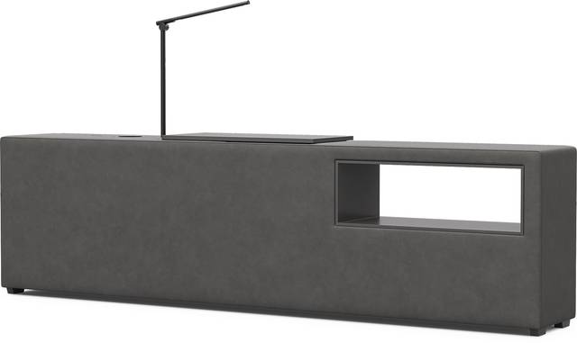 Kids Cloud9 Charcoal Bookcase - Thumbnail - Image 1