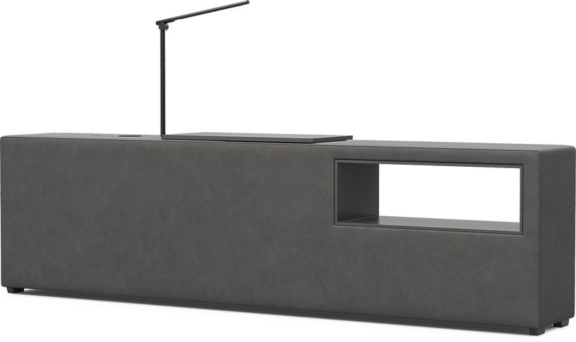 Kids Cloud9 Charcoal Bookcase