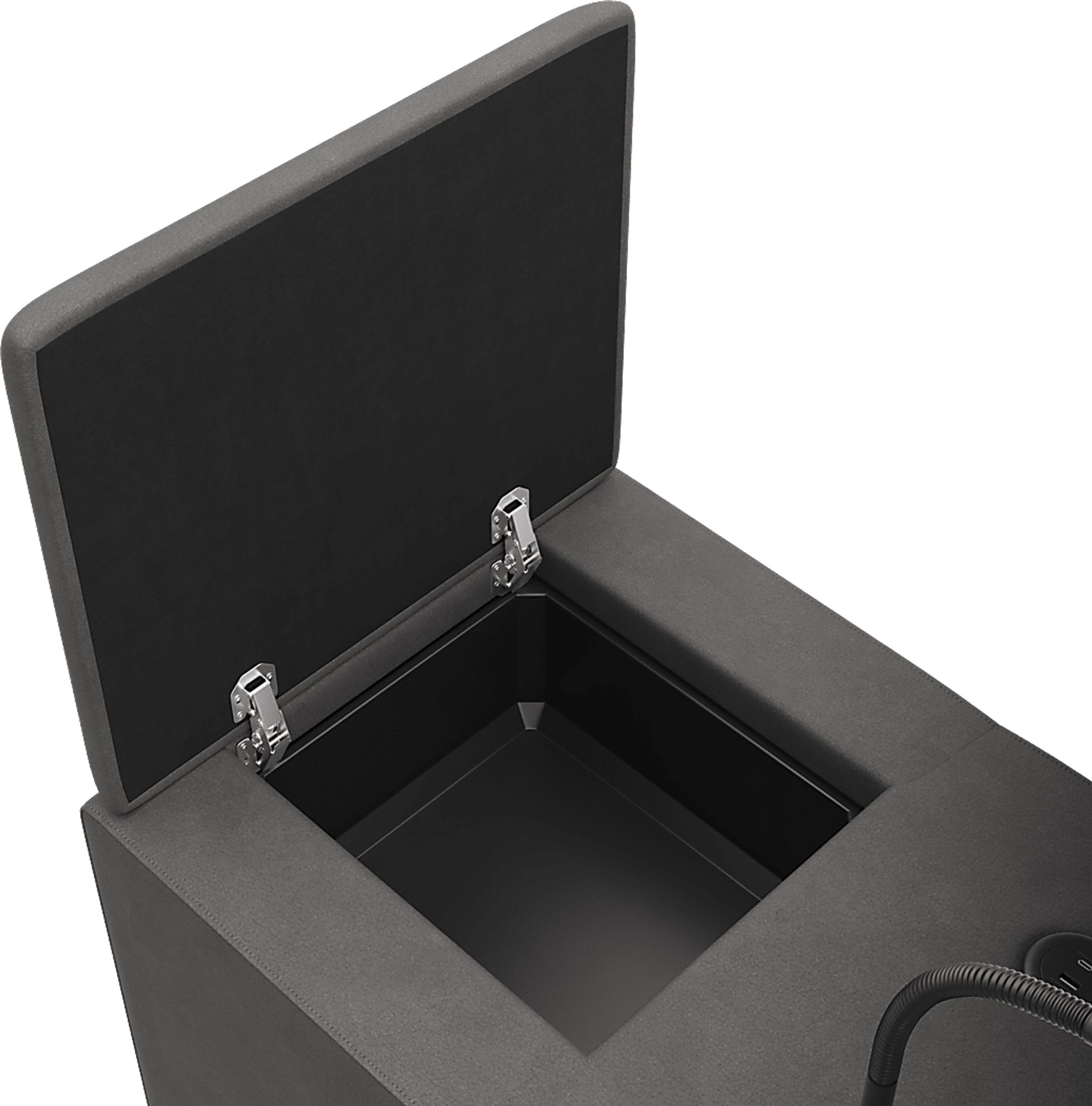 Kids Cloud9 Charcoal Nightstand - Image 3