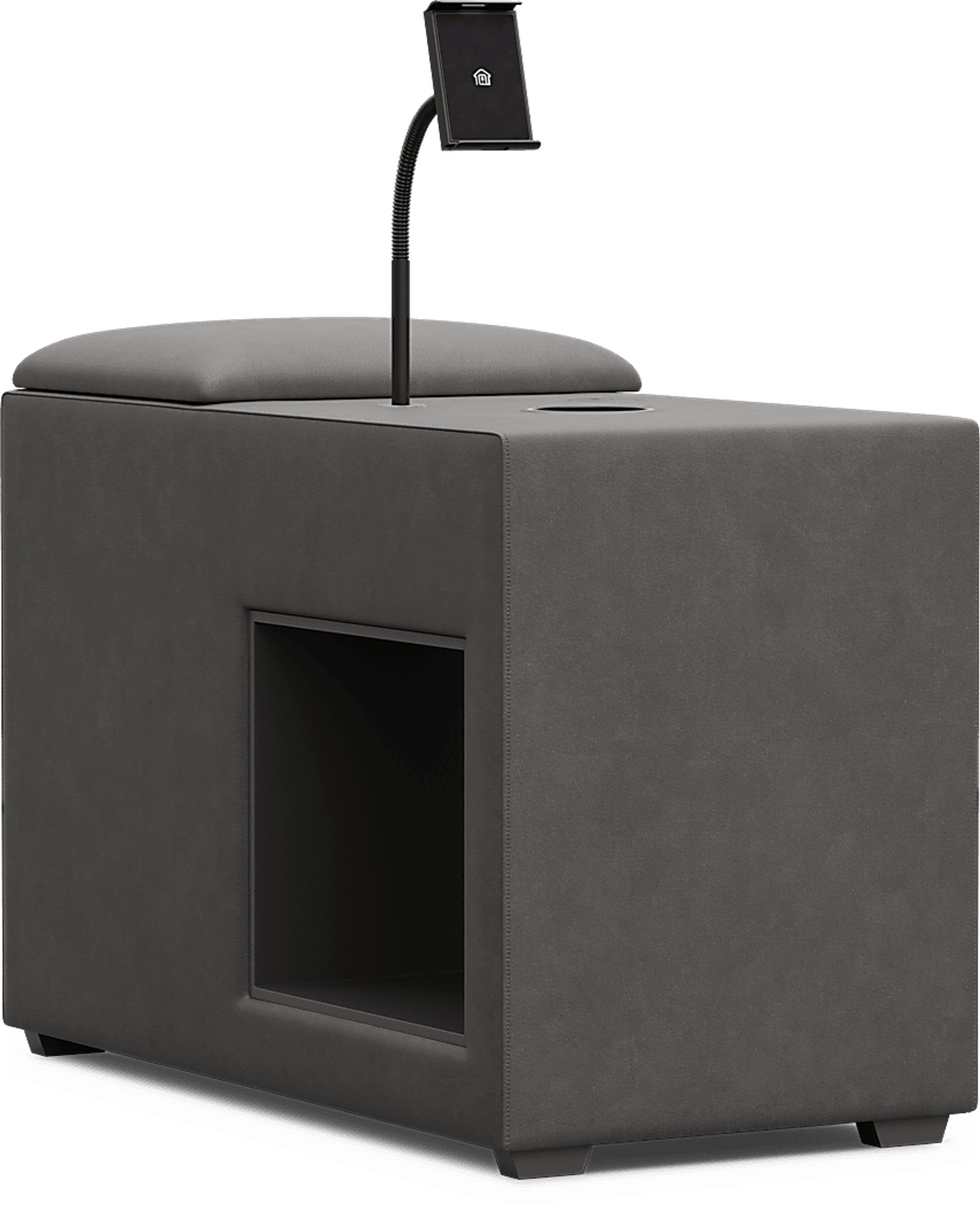 Kids Cloud9 Charcoal Nightstand - Image 1