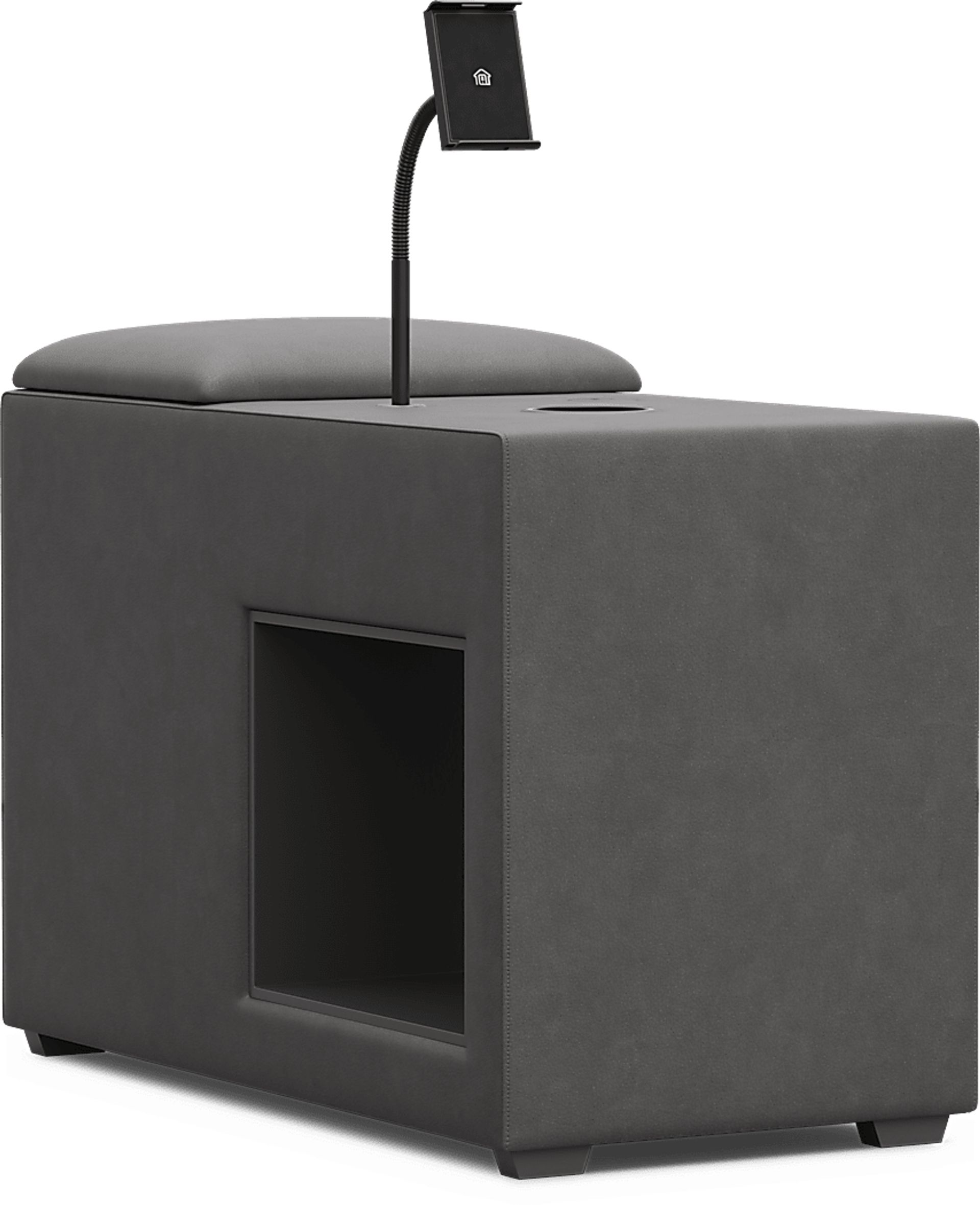 Kids Cloud9 Charcoal Nightstand - Image 1