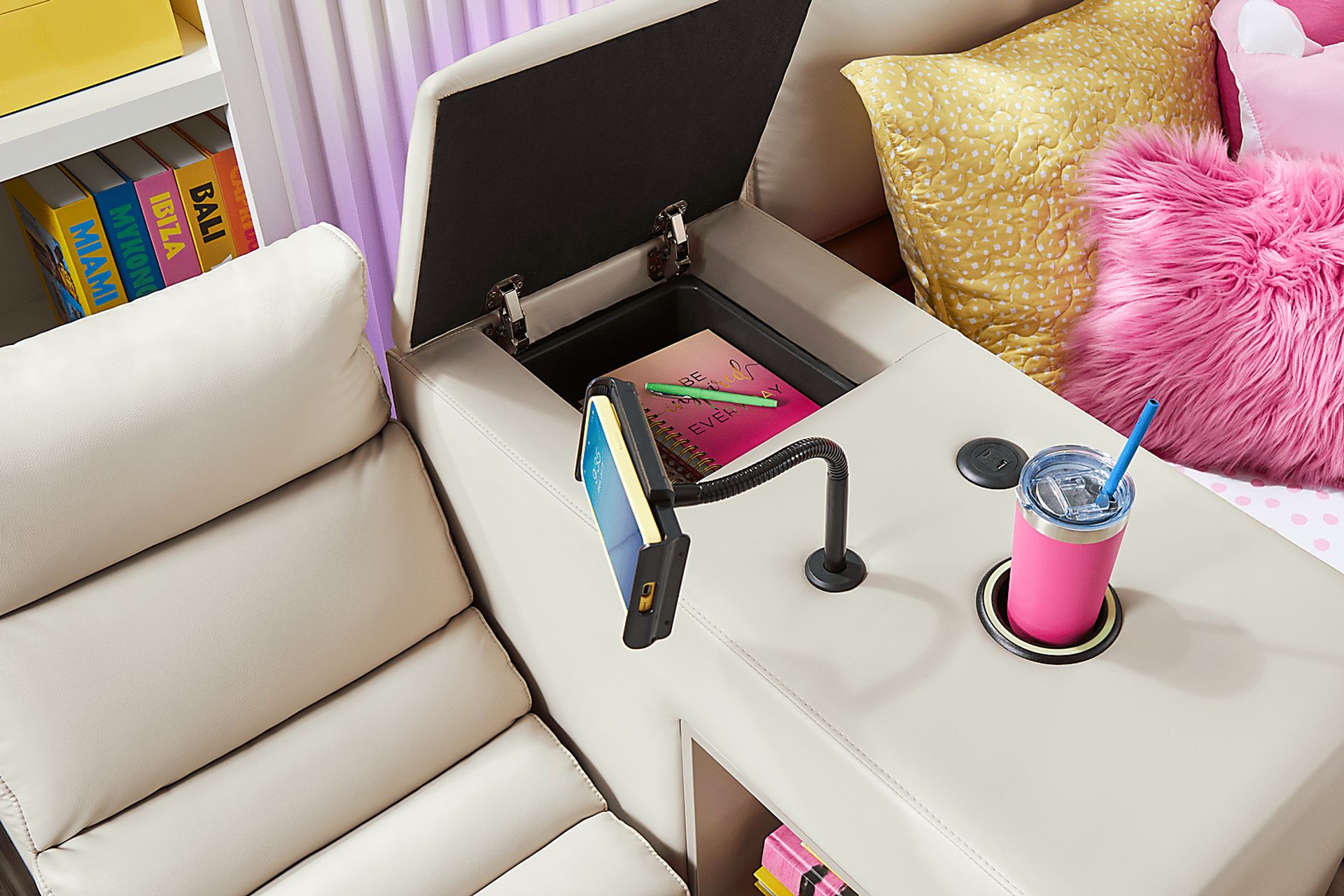 Kids Cloud9 Cream Nightstand - Image 7