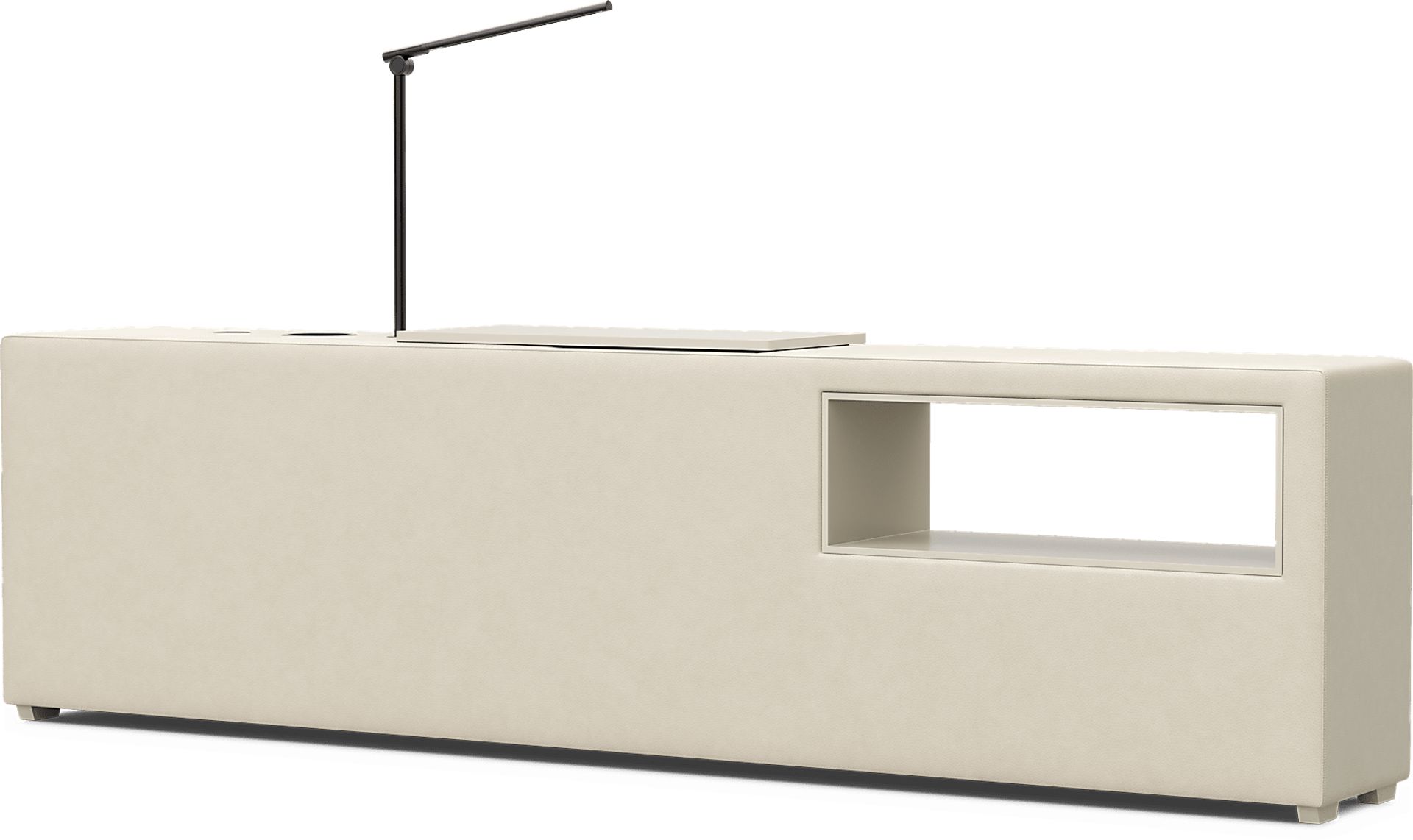 Kids Cloud9 Light Gray Bookcase - Image 1