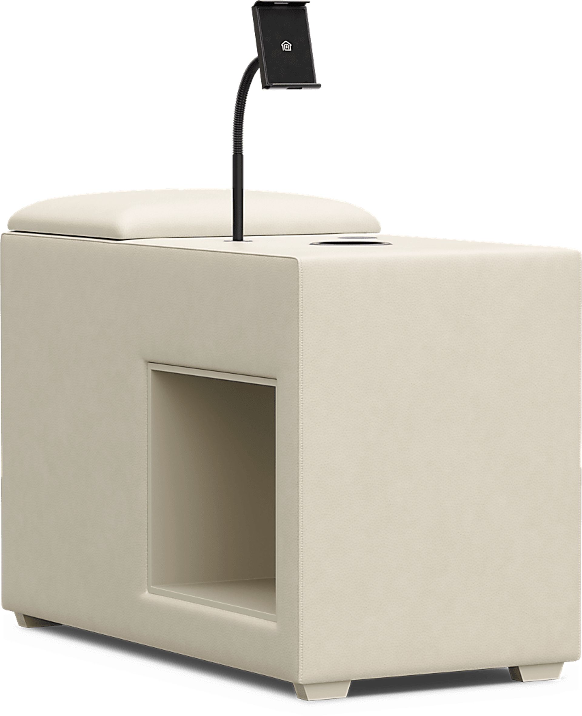Kids Cloud9 Light Gray Nightstand - Image 2