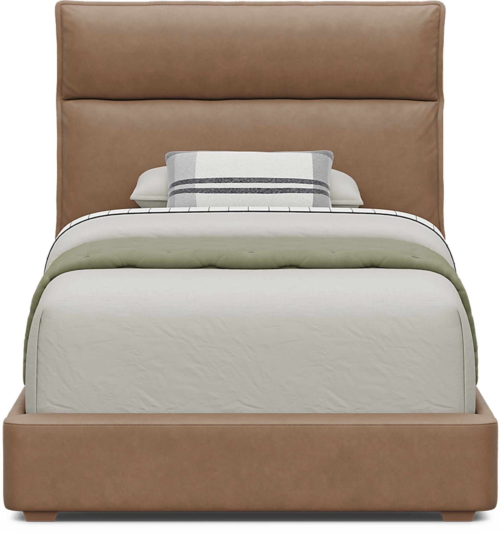 Kids Cloud9 Saddle Twin Upholstered Bed - Image 3