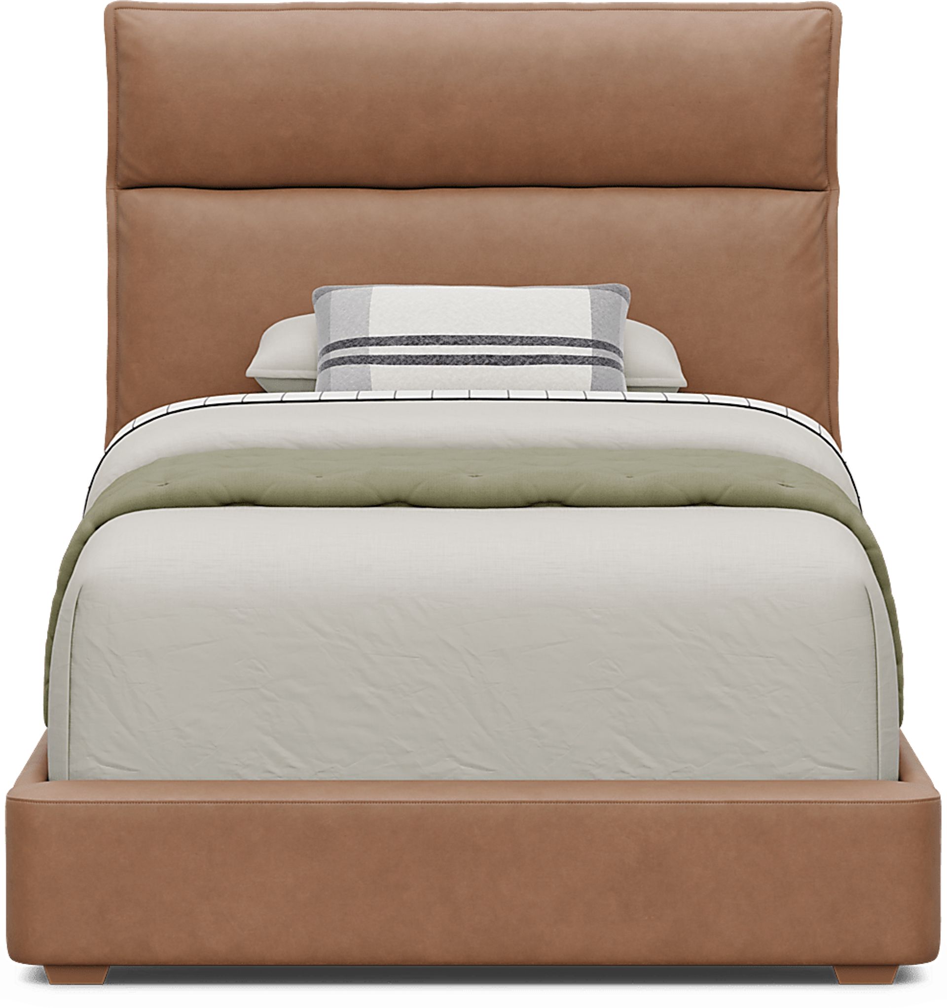 Kids Cloud9 Saddle Twin Upholstered Bed - Image 2
