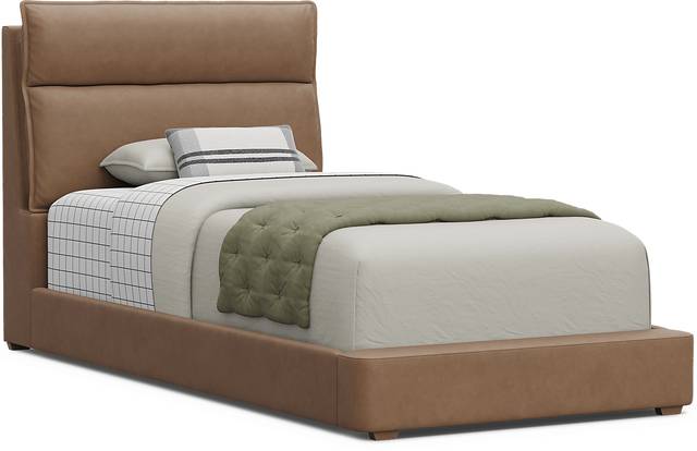 Kids Cloud9 Saddle Twin Upholstered Bed - Thumbnail - Image 4