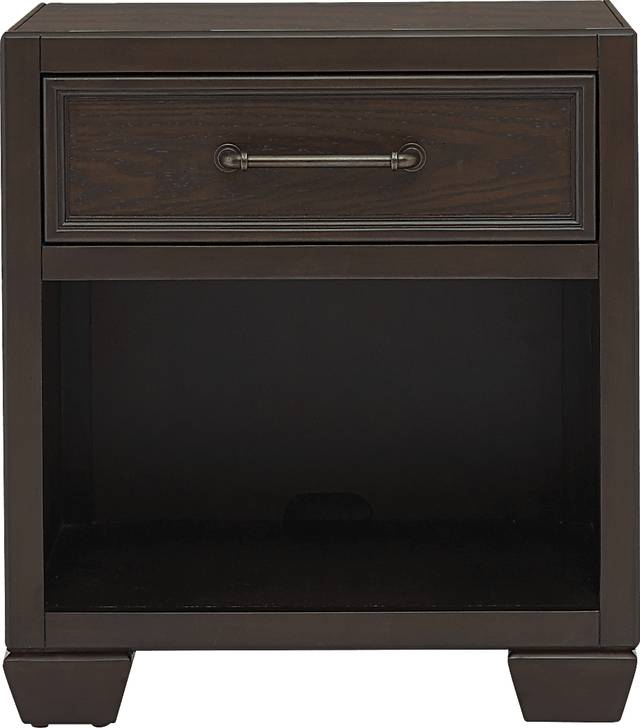 Kids Clubhouse Chocolate Nightstand - Thumbnail - Image 1