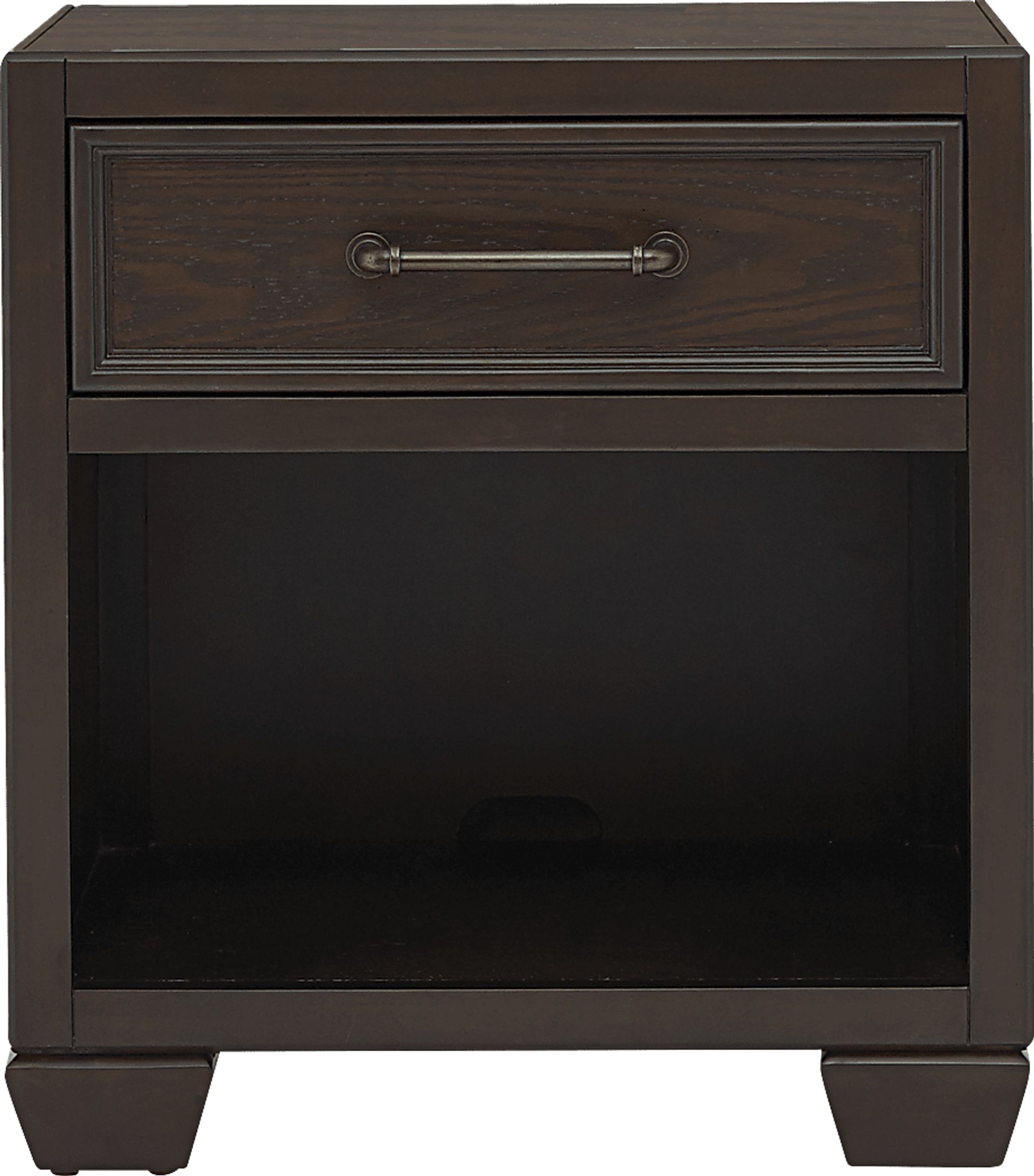 Kids Clubhouse Chocolate Nightstand - Image 1