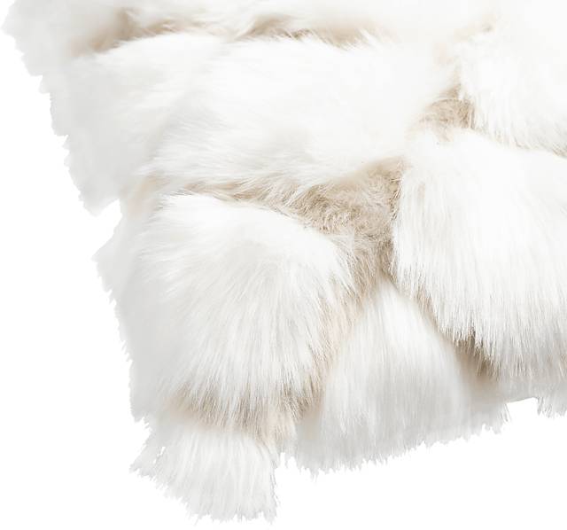 Kids Cobble Fluff Cream Accent Pillow - Thumbnail - Image 3