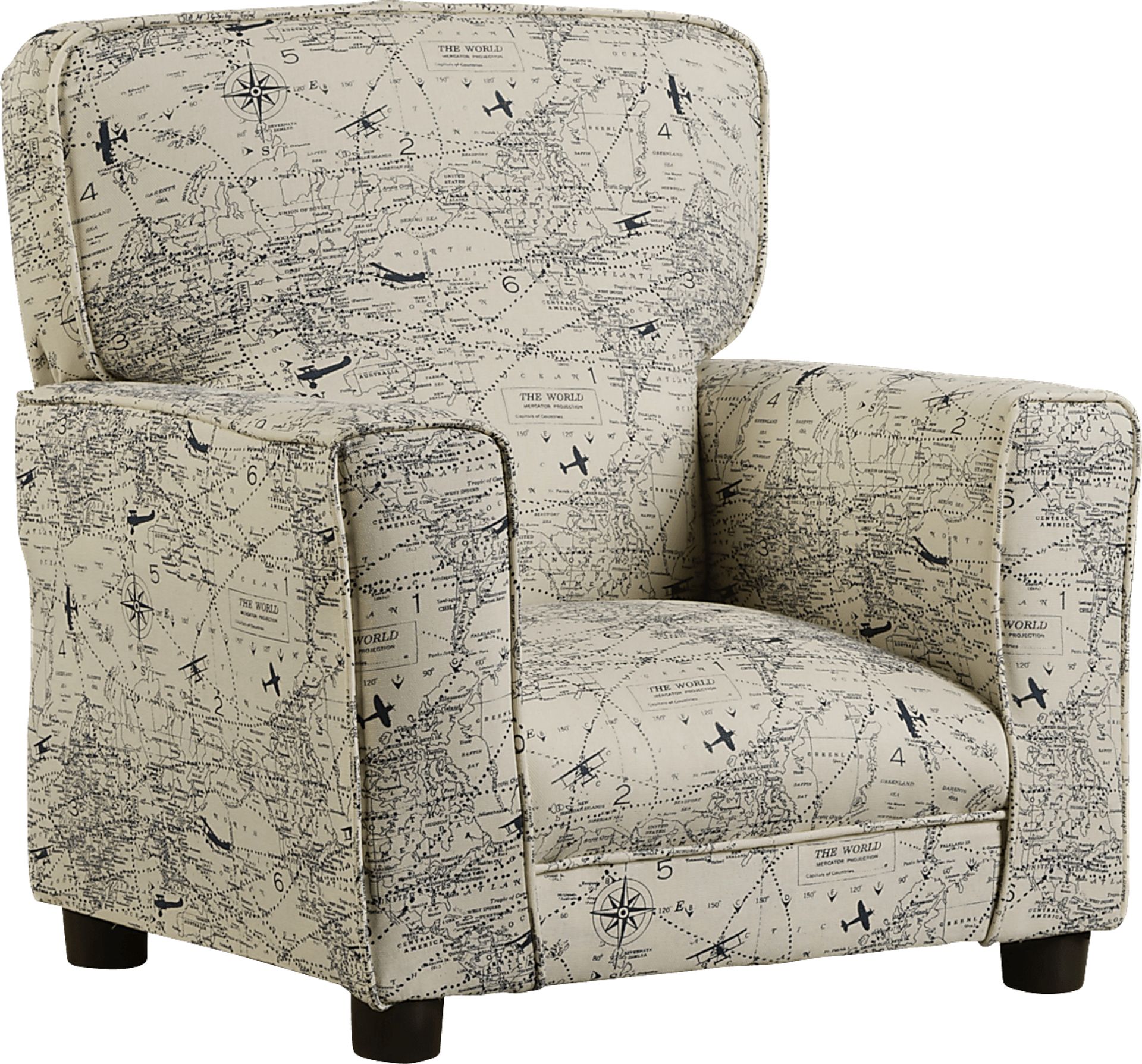 Cobie Natural Toddler Accent Chair - Image 1