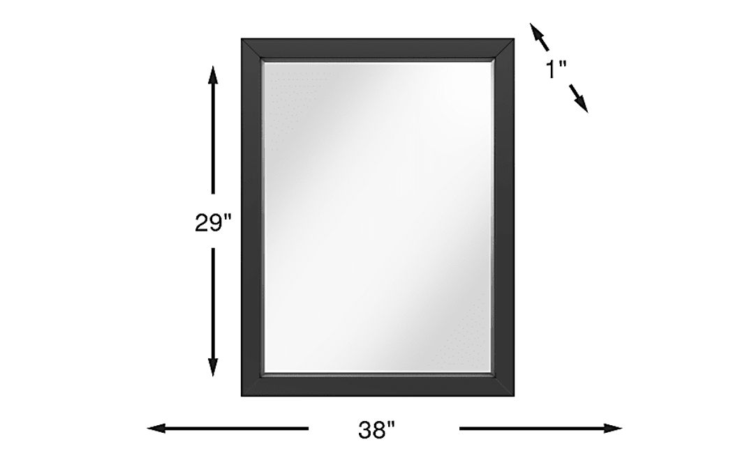 Kids Colefax Avenue Dark Gray Mirror