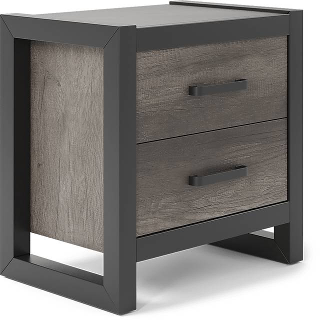 Kids Colefax Avenue Dark Gray Nightstand - Thumbnail - Image 2