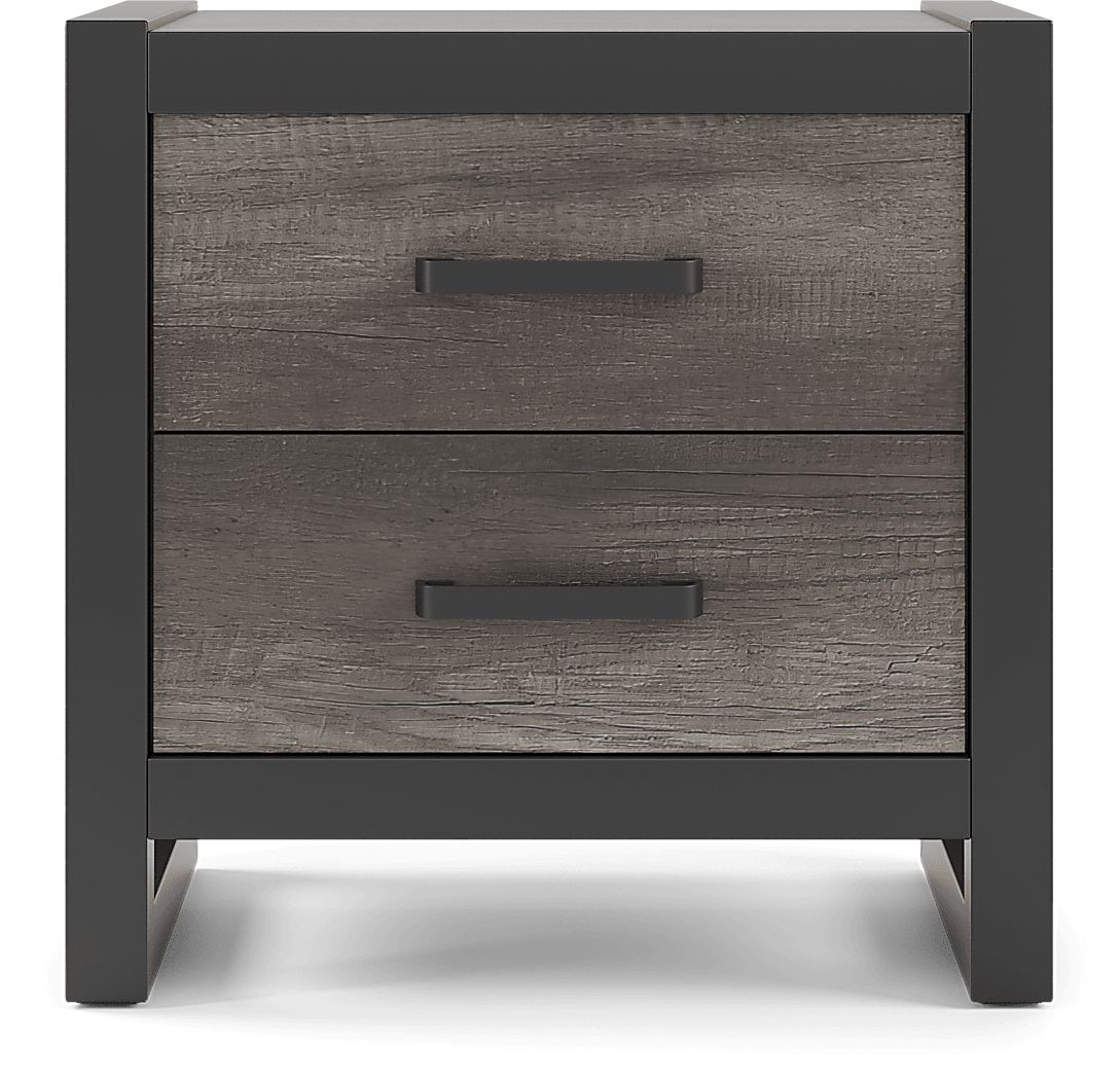 Kids Colefax Avenue Dark Gray Nightstand