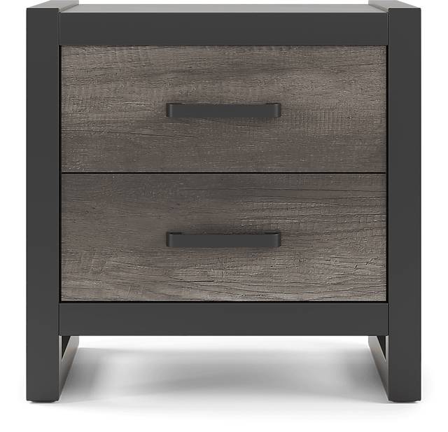 Kids Colefax Avenue Dark Gray Nightstand - Thumbnail - Image 1