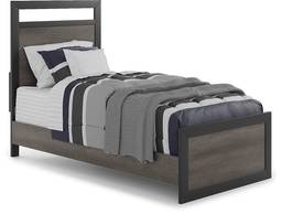 3 pc twin panel bed