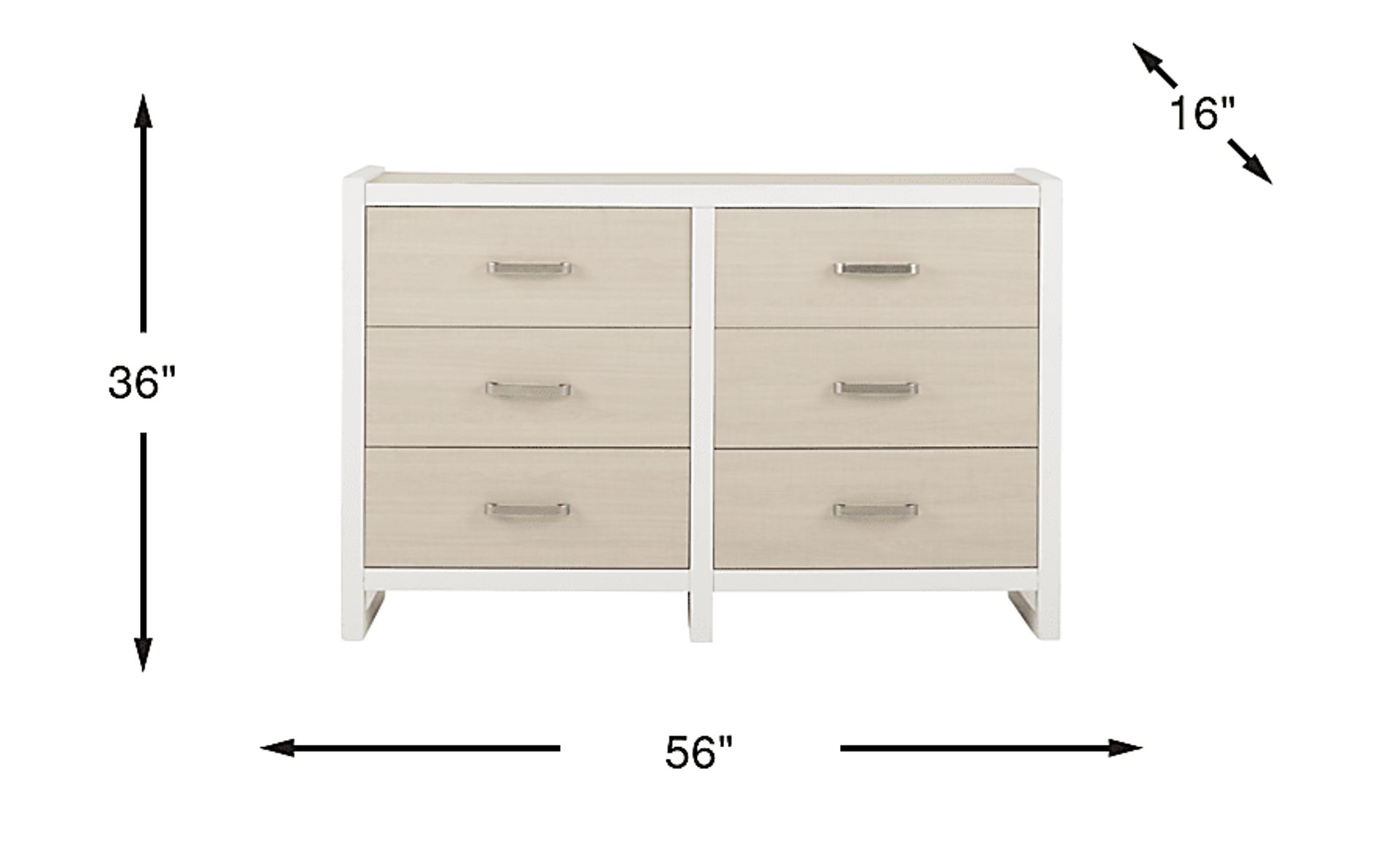 Dimension Image. Please refer to the Dimension Tab on this page for dimension details.