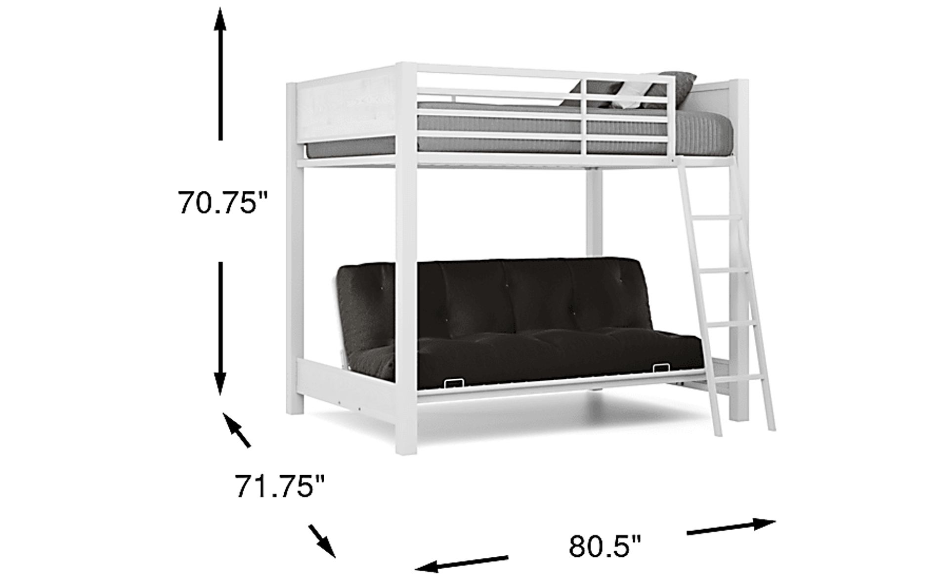 Dimension Image. Please refer to the Dimension Tab on this page for dimension details.