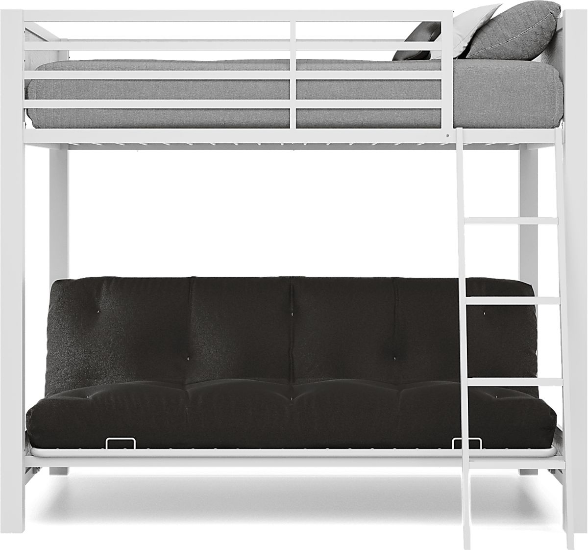 Colefax Avenue 4 Pc White Colors,White Full/Futon Loft Rooms to Go