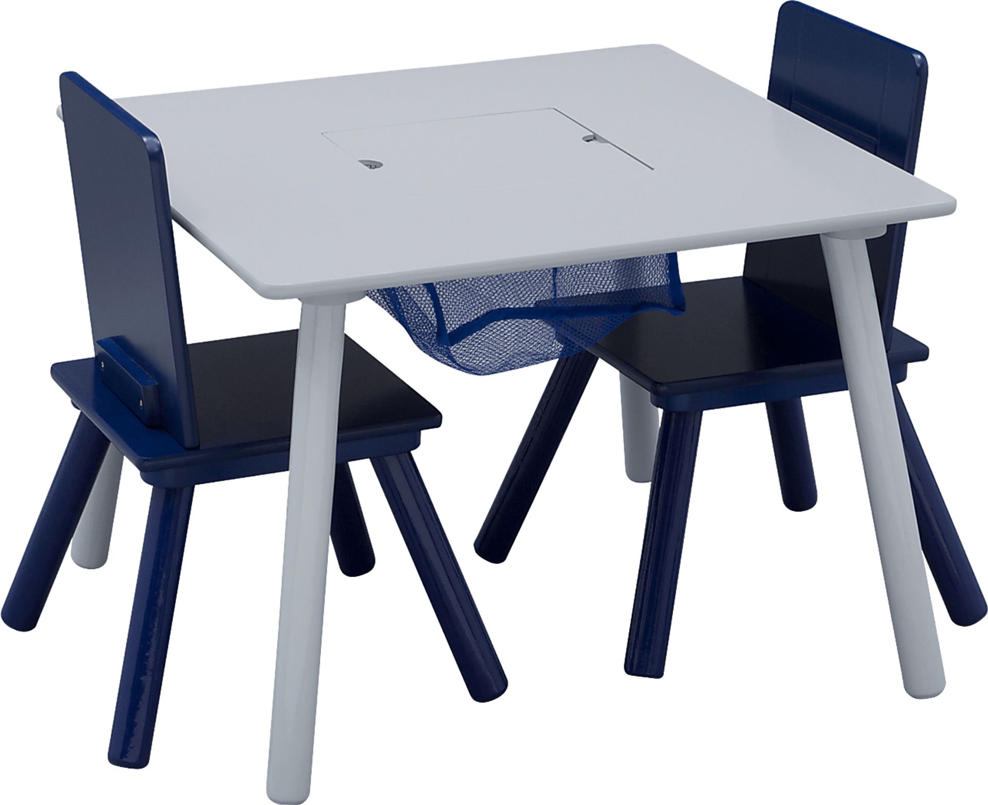 Kids Coloring Time Gray Table Set - Image 4