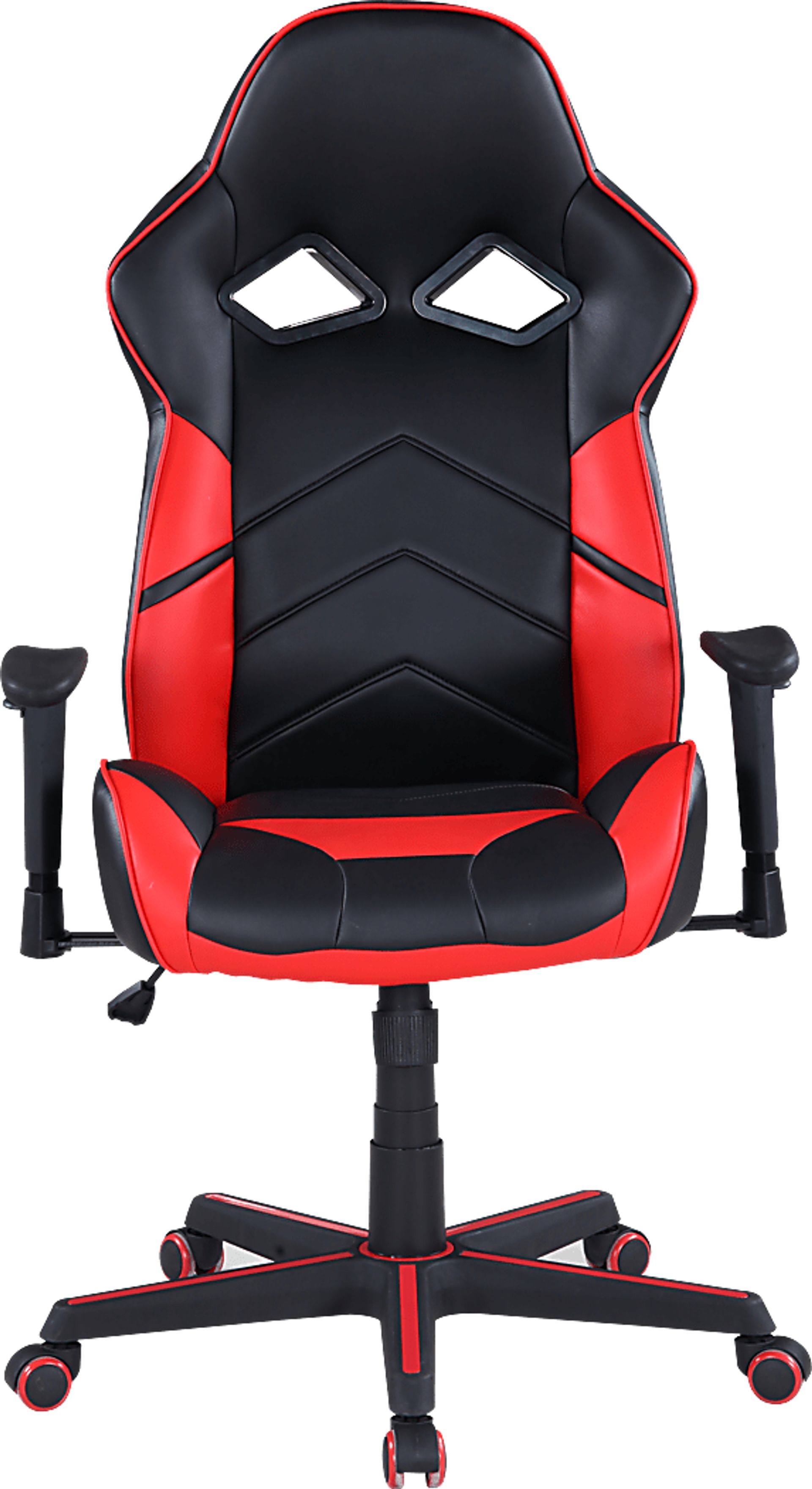 Kids Connick Black/Red Gaming Desk Chair - Image 2