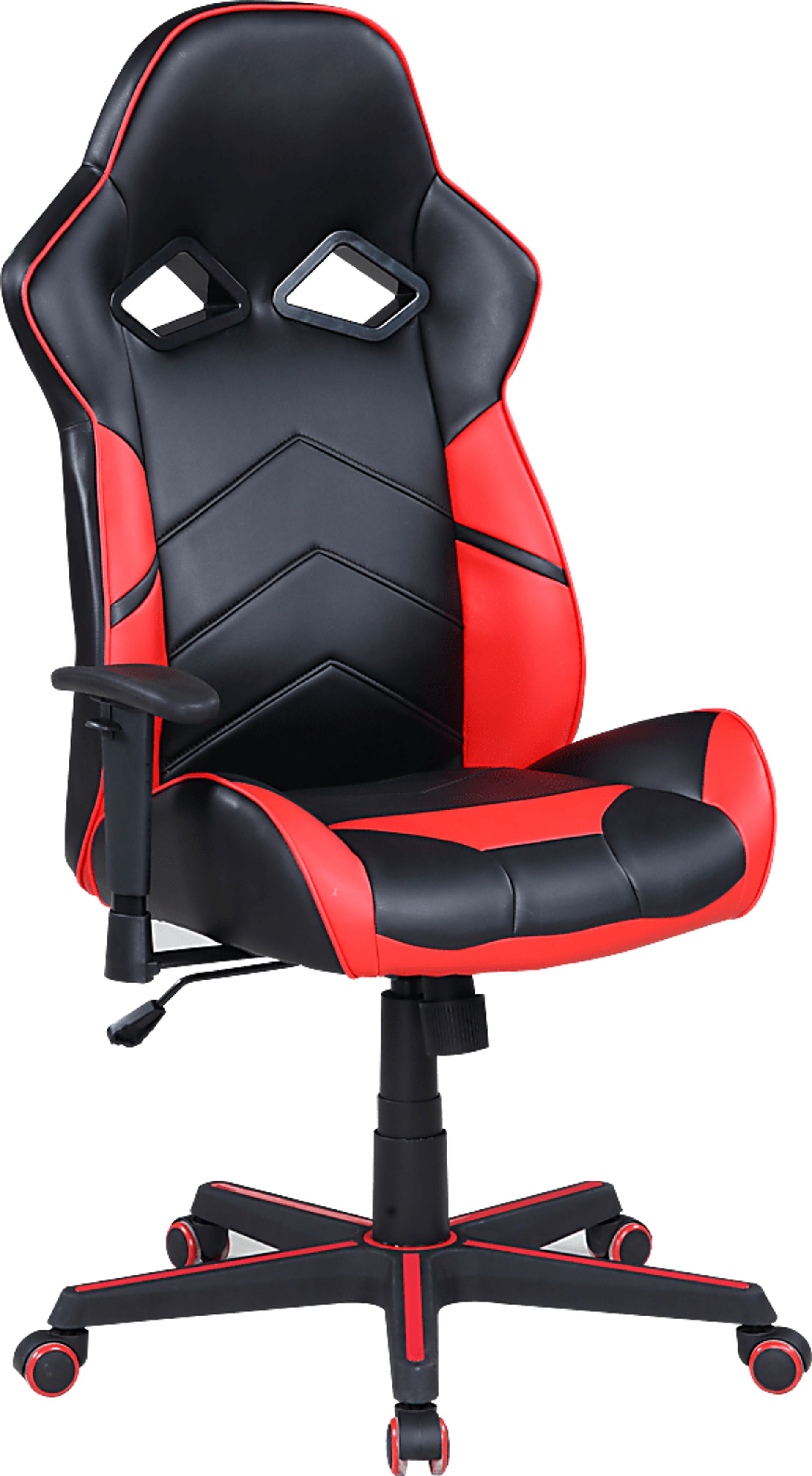Kids Connick Black/Red Gaming Desk Chair - Image 1