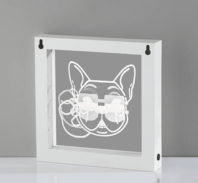 Kids Cool Dog White Table Lamp - Thumbnail - Image 2