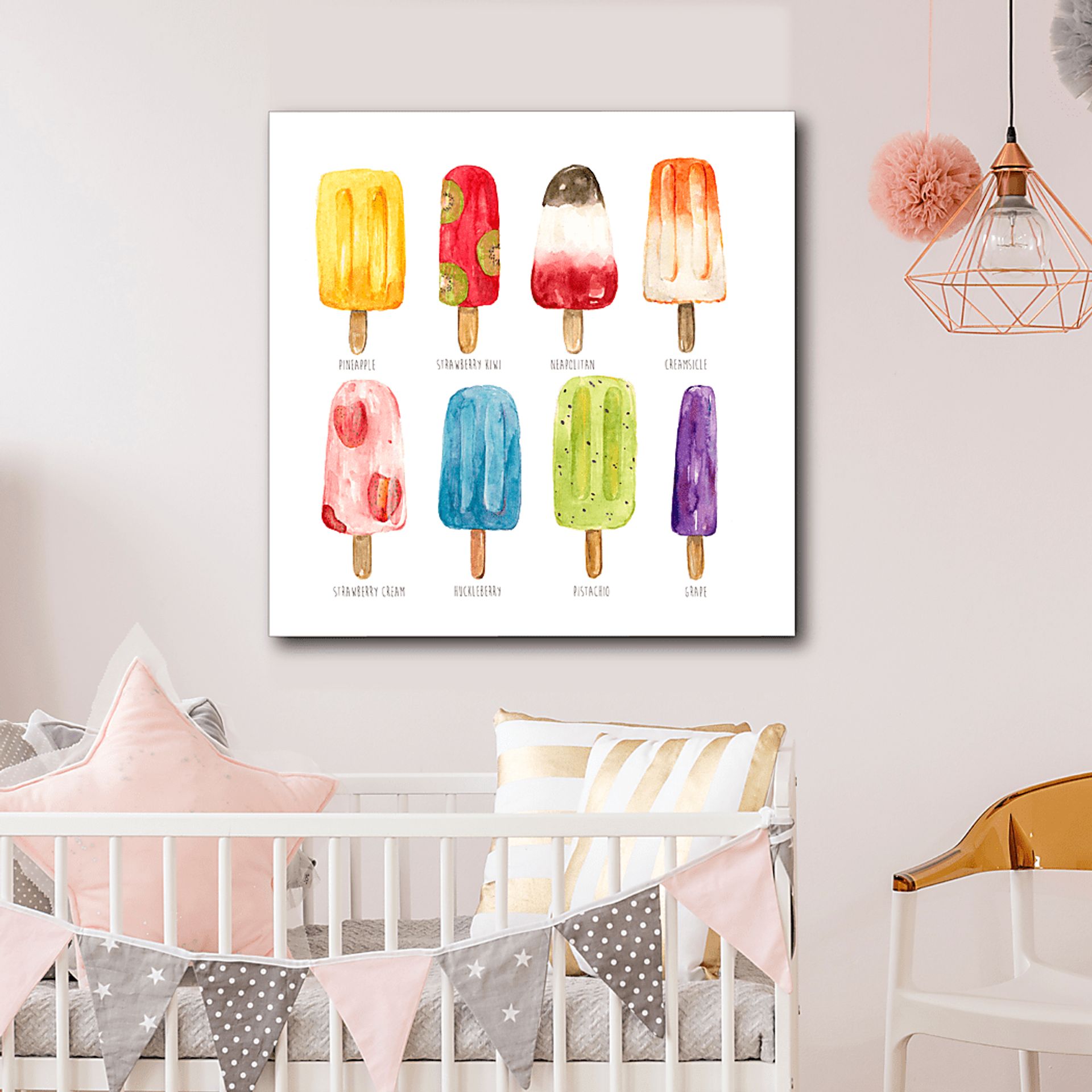 Kids Cool Pops White Artwork - Image 2