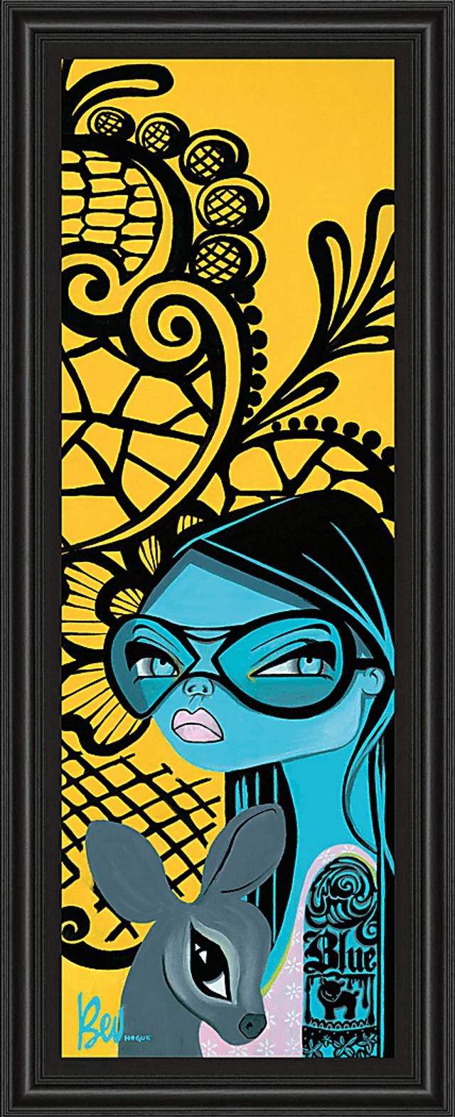 Kids Cool Vibes Yellow Artwork - Thumbnail - Image 2