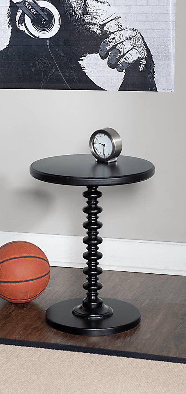Kids Corby Black Accent Table - Thumbnail - Image 3