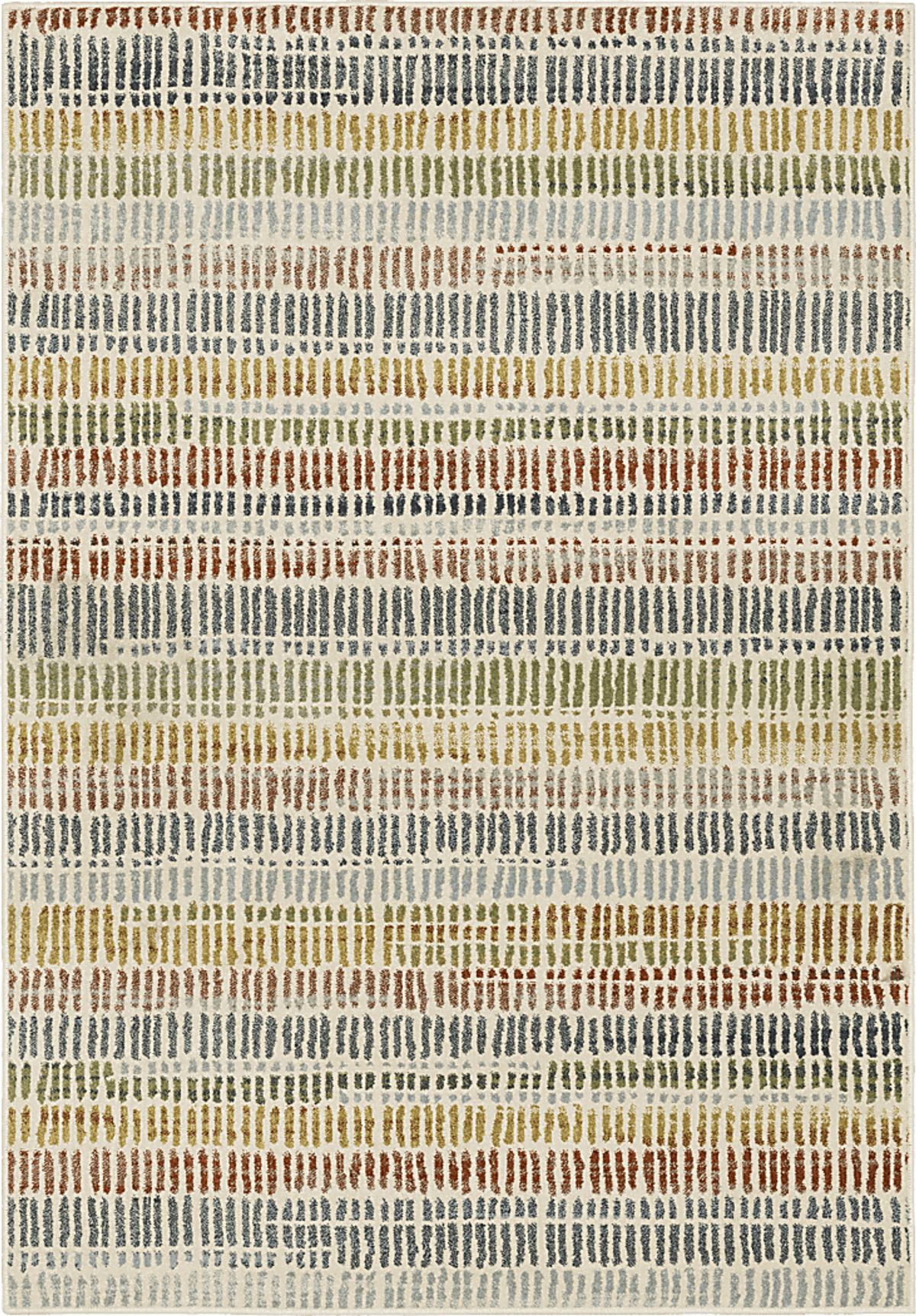 Corduroy Dreams Ivory,Multi Beige,Multi Rugs | Rooms to Go