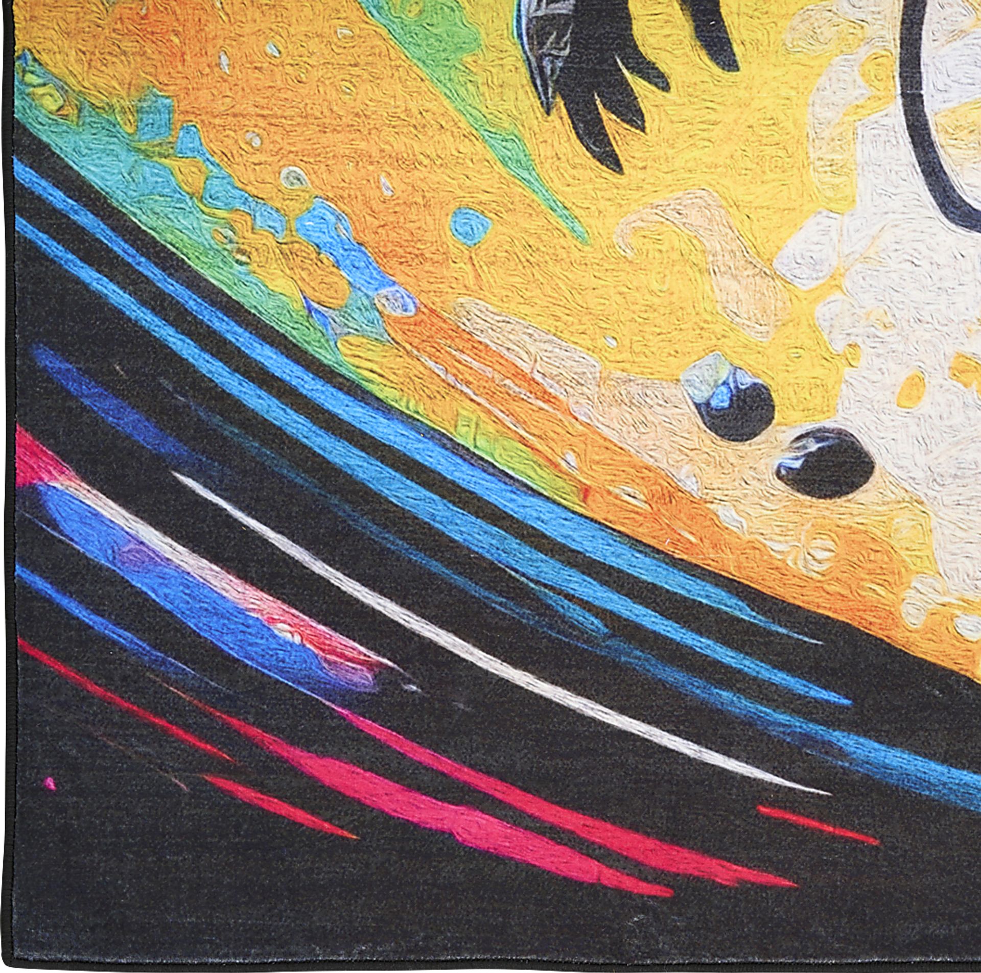 Kids Cosmo Playground Black 3'5 x 5' Rug - Image 4
