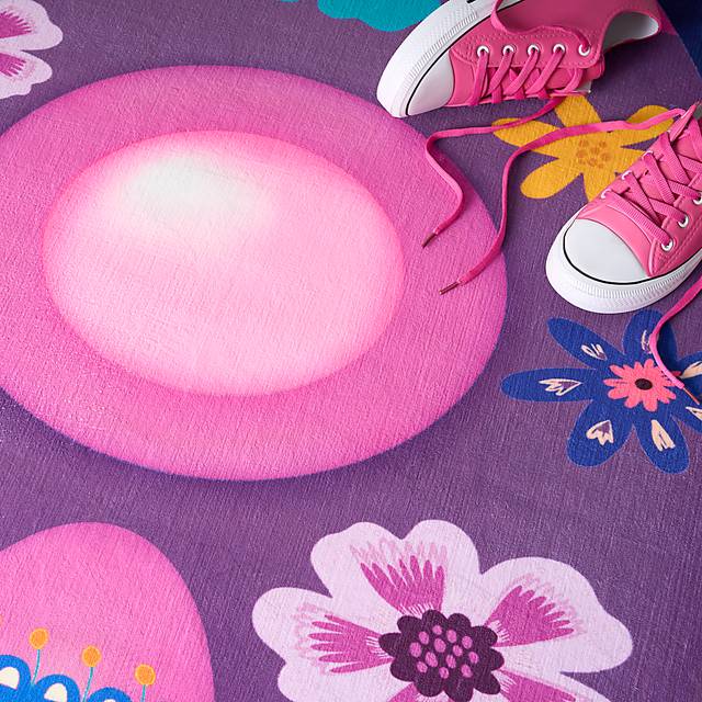 Kids Cosmo Shuttle Purple 5' x 7' Rug - Thumbnail - Image 6
