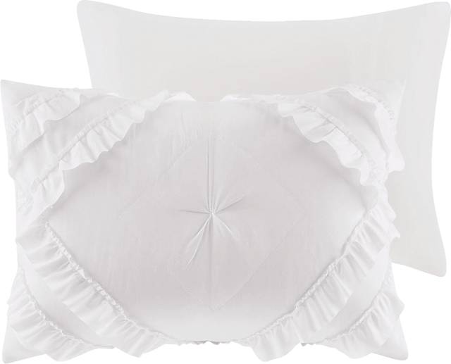 Kids Cottage Chic White 2 Pc Twin XL Coverlet Set - Thumbnail - Image 2