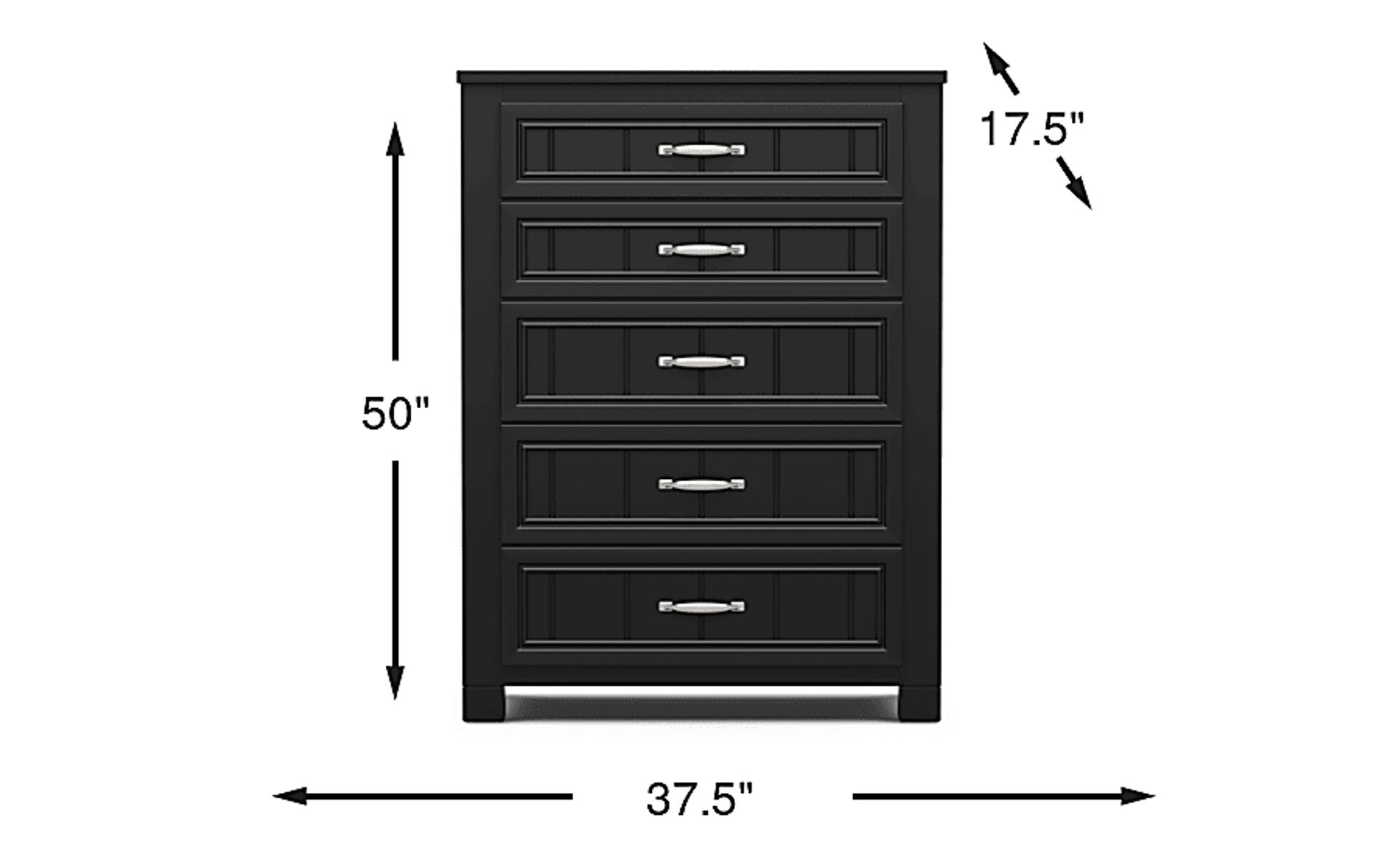 Dimension Image. Please refer to the Dimension Tab on this page for dimension details.