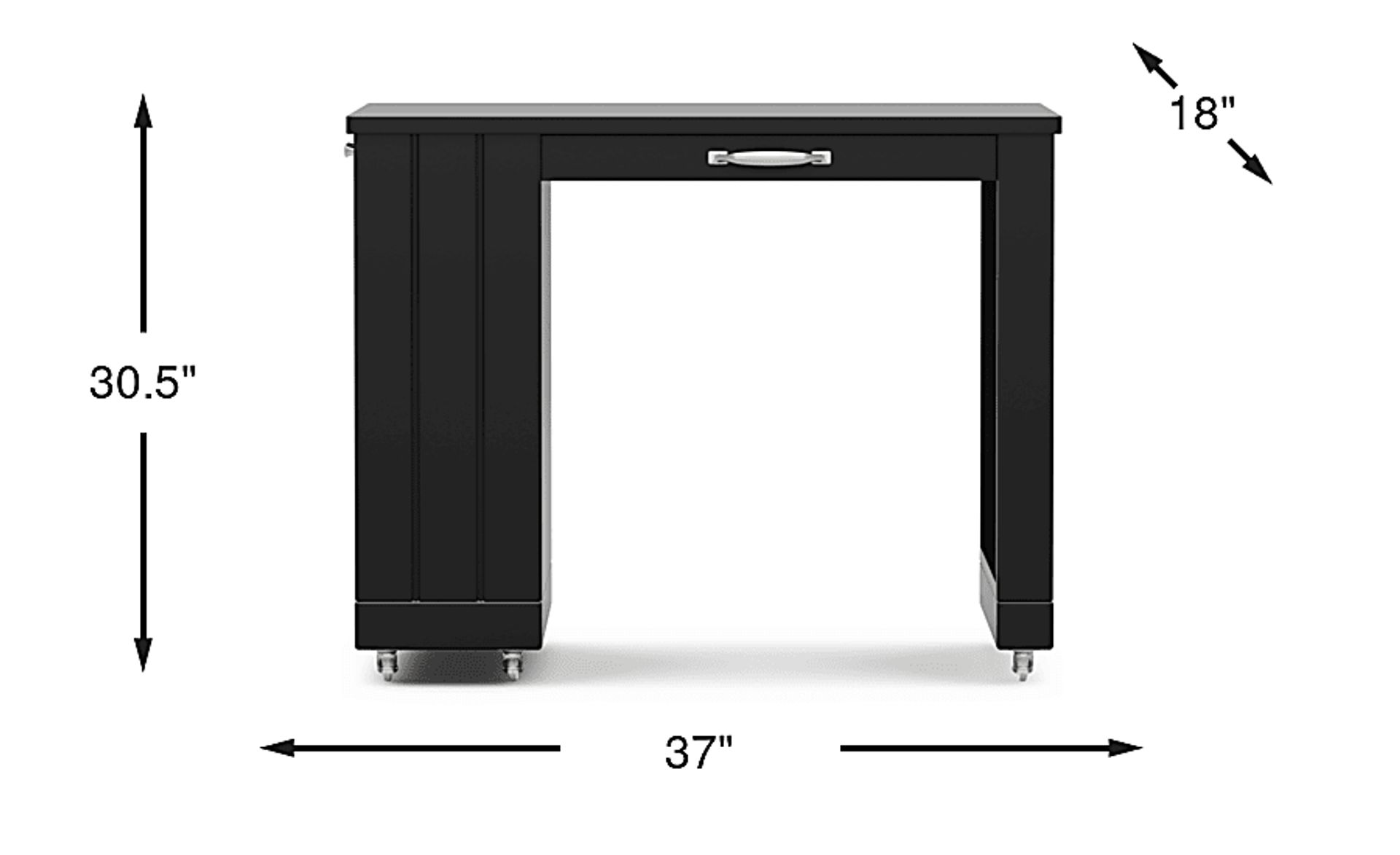 Dimension Image. Please refer to the Dimension Tab on this page for dimension details.